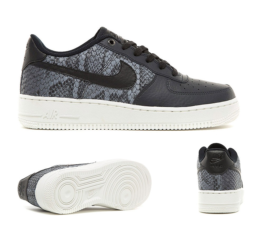 Women Nike Junior Air Force 1 LV8 Trainer | Anthracite / Black